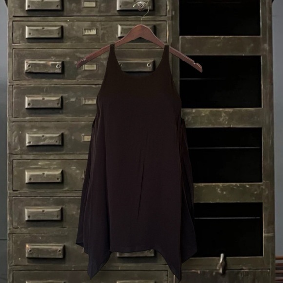 HALSTON • Black High Neck Cami Top - Picture 5 of 5